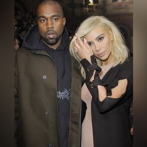 Nude fishnet tan v neck dress 6 medium asos misguided sexy seen on Kim kardasian